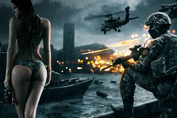 Battlefield 4 шпалери-хороший день для занурення