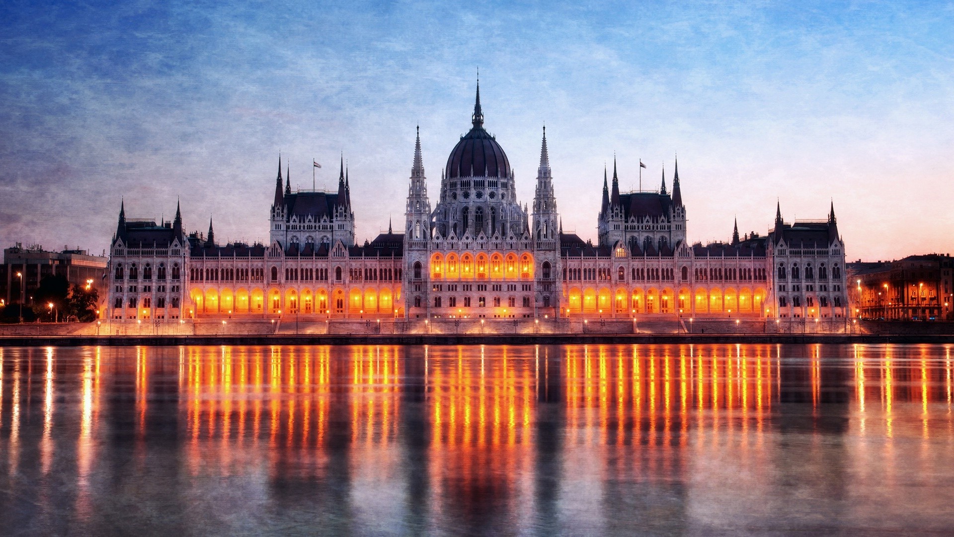 ancient architecture architecture river travel city building water dusk reflection sky bridge evening sunset tourism outdoors cityscape landmark illuminated urban