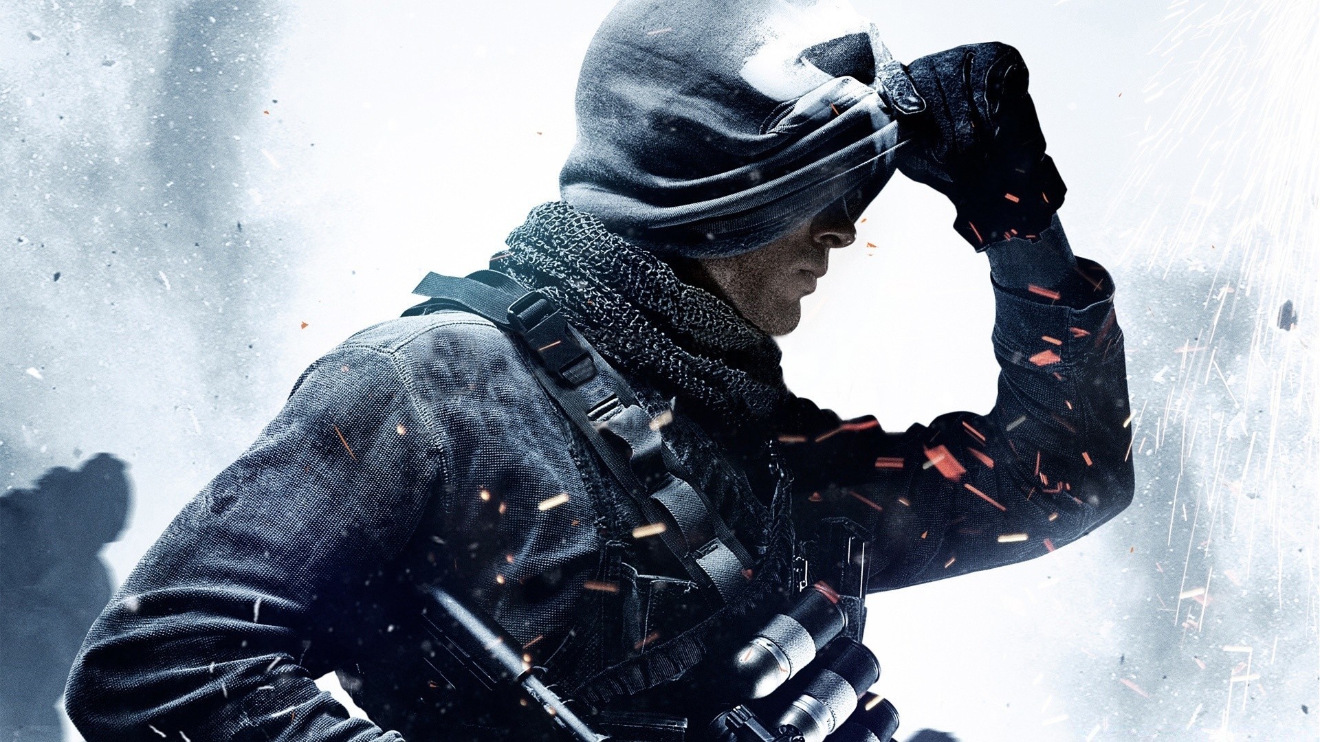 call of duty nieve invierno solo frío adulto desgaste hombre competencia hielo mujer