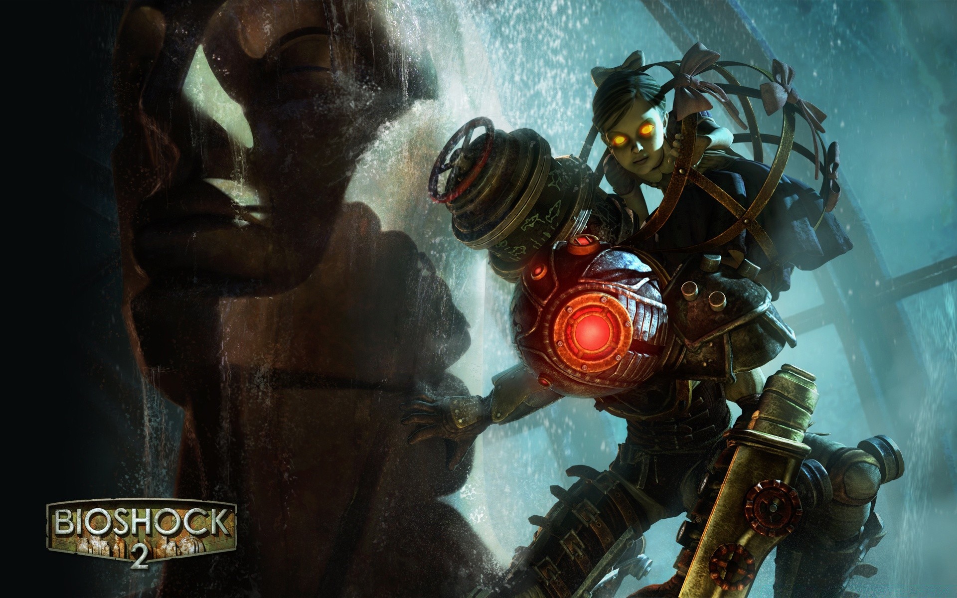 bioshock arte submarino hombre pintura máscara