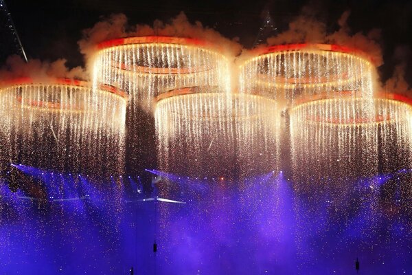 Londres. Ceremonia de apertura de los juegos Olímpicos