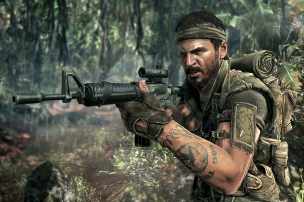 Screenshot z gry call of duty