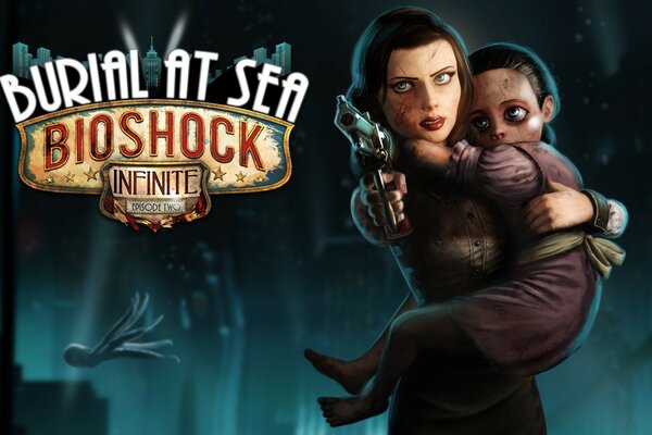 Mujer adulta del videojuego bioshock