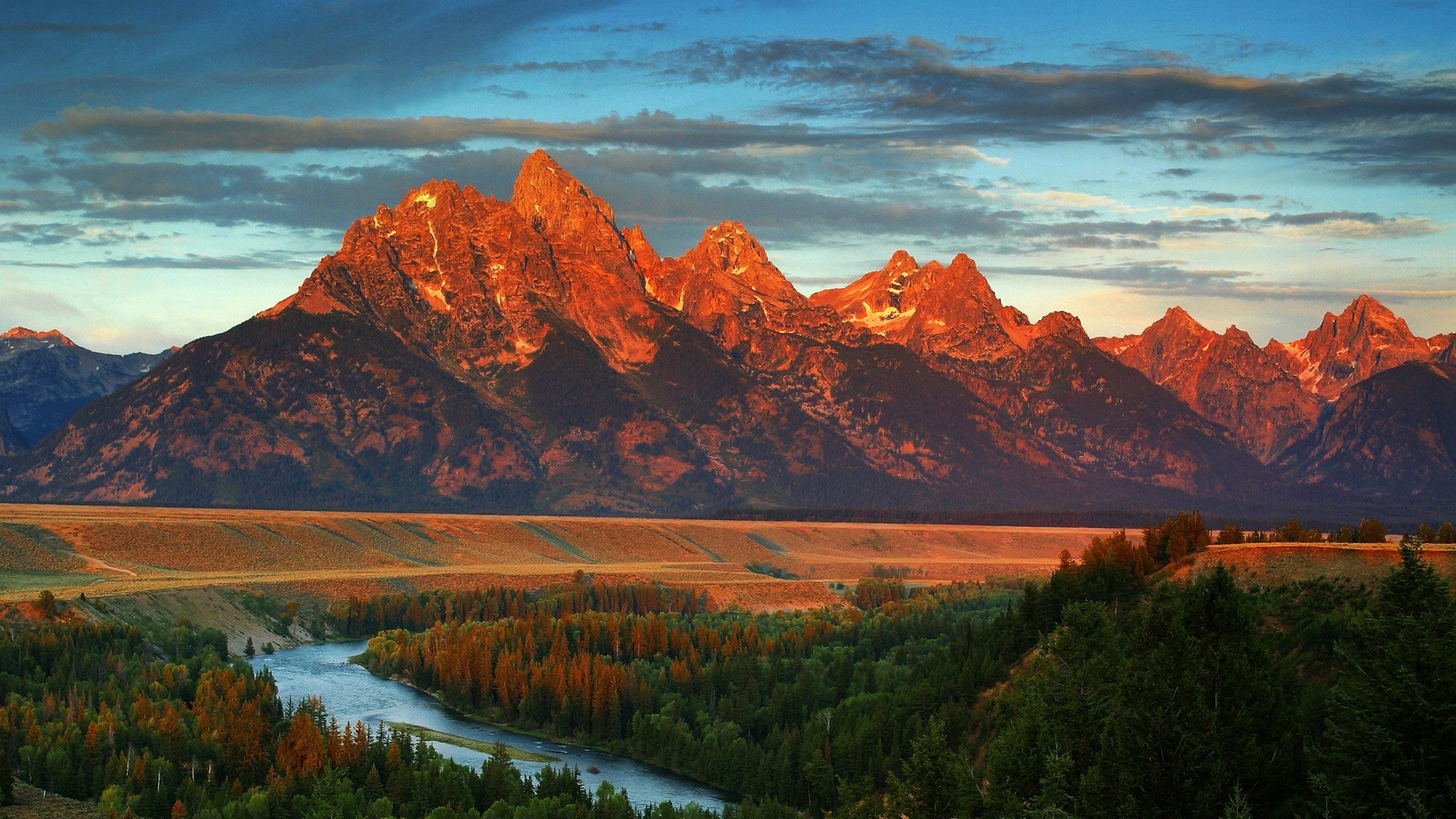 lieux célèbres voyage coucher de soleil paysage montagnes à l extérieur aube nature ciel scénique soir eau vallée crépuscule