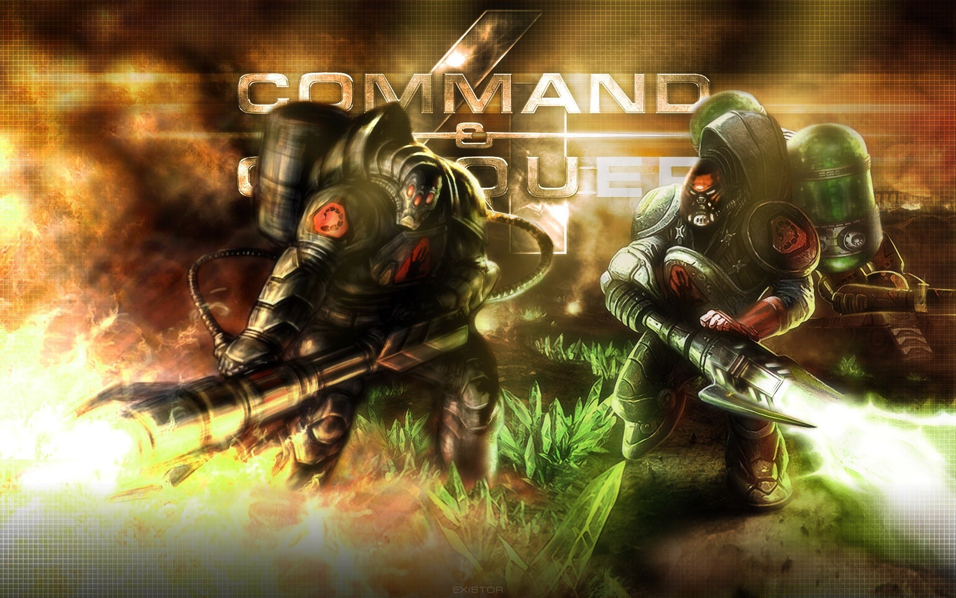 command and conquer fogo fumaça perigo guerra armas fantasia