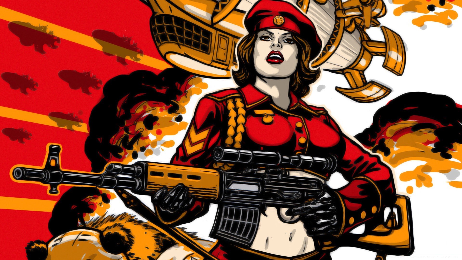 command and conquer illustration vecteur art