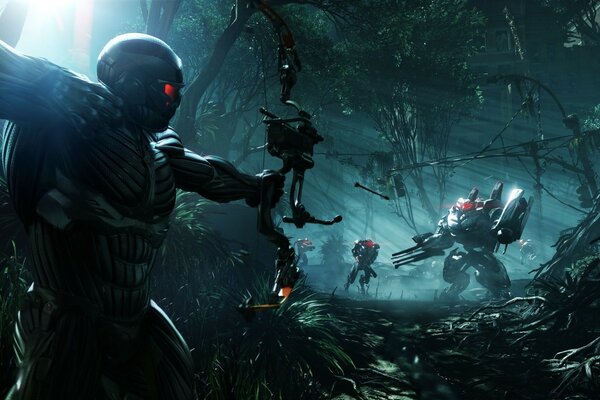 Underwater battle in crysis