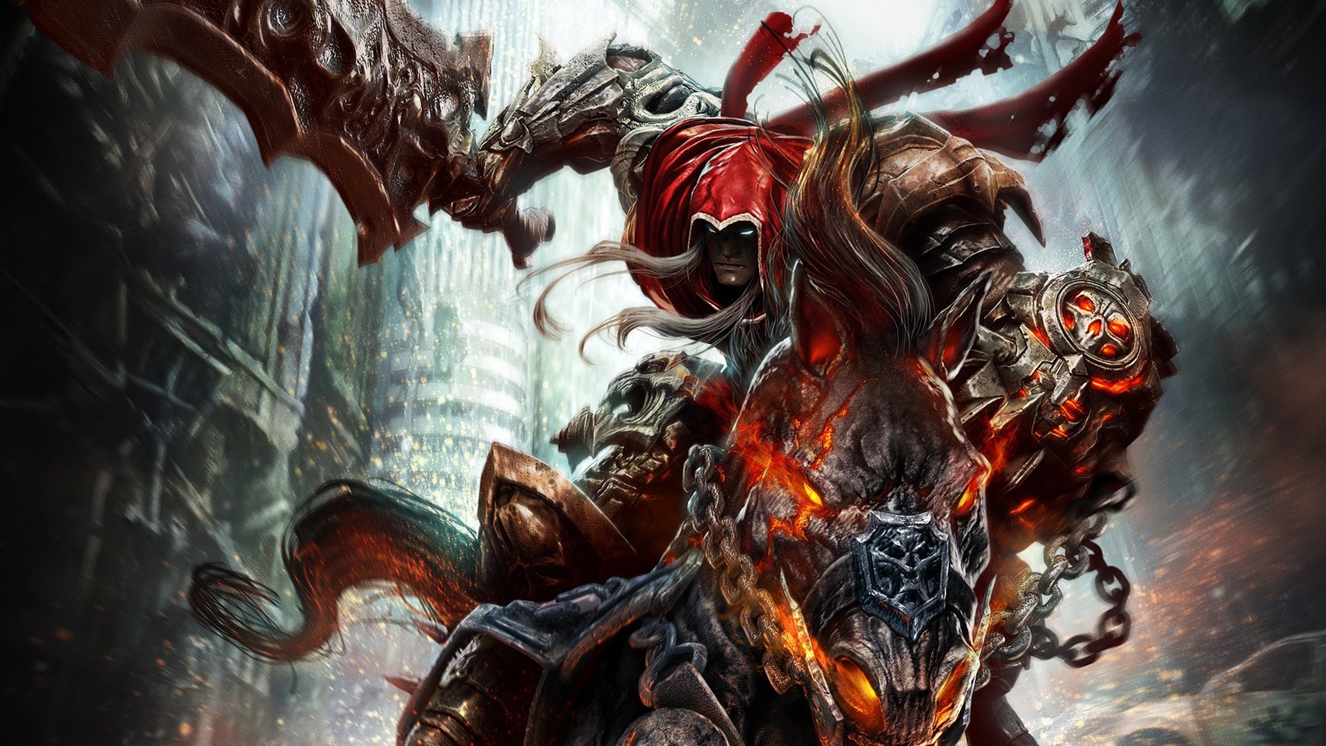 darksiders 艺术 雕塑 宗教 绘画 雕像 珠宝 幻想 插图