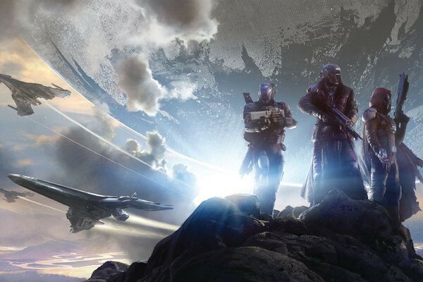 Los Guardianes del videojuego Destiny