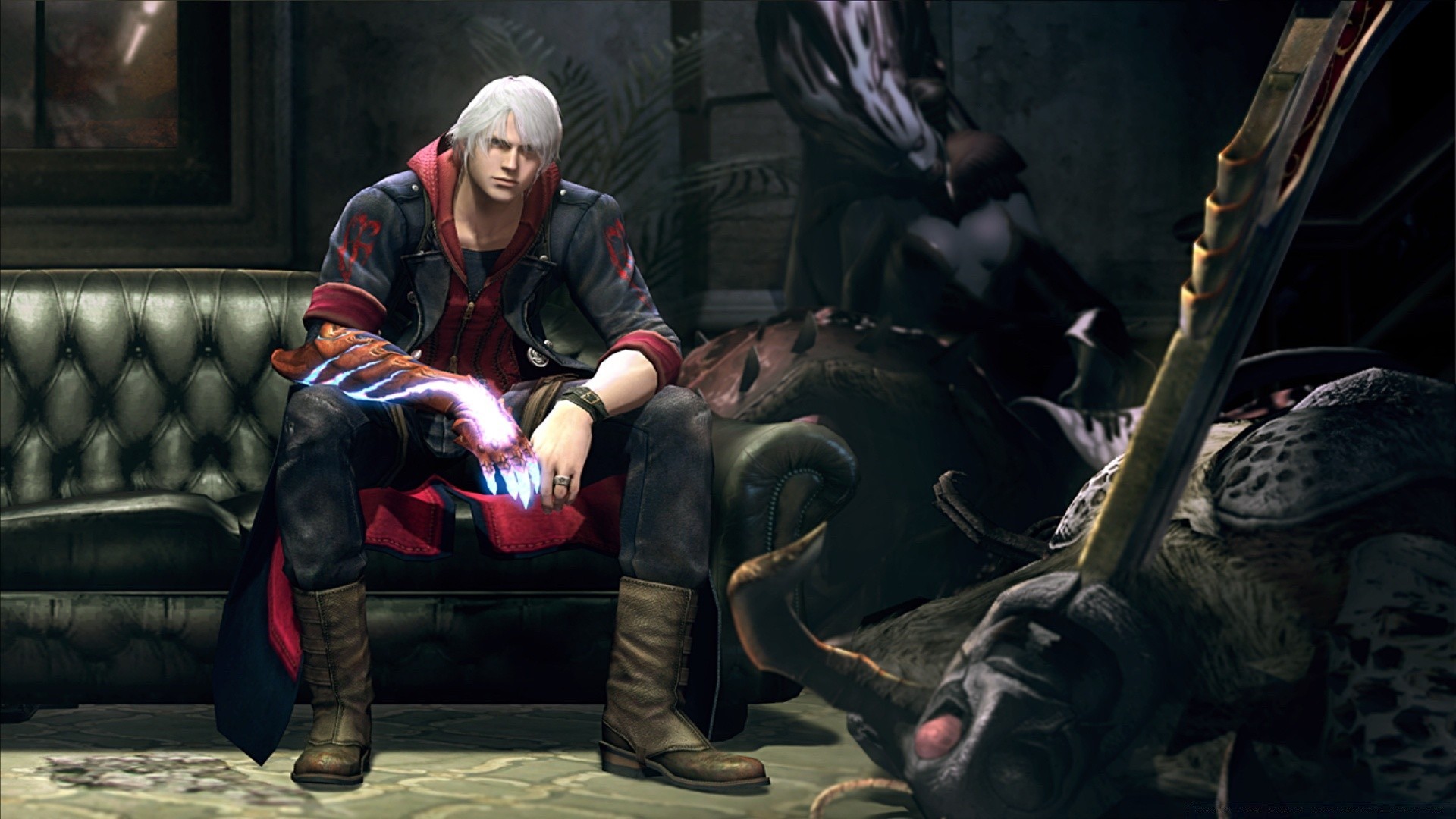 devil may cry mann erwachsener eins band frau zwei musik militär tragen