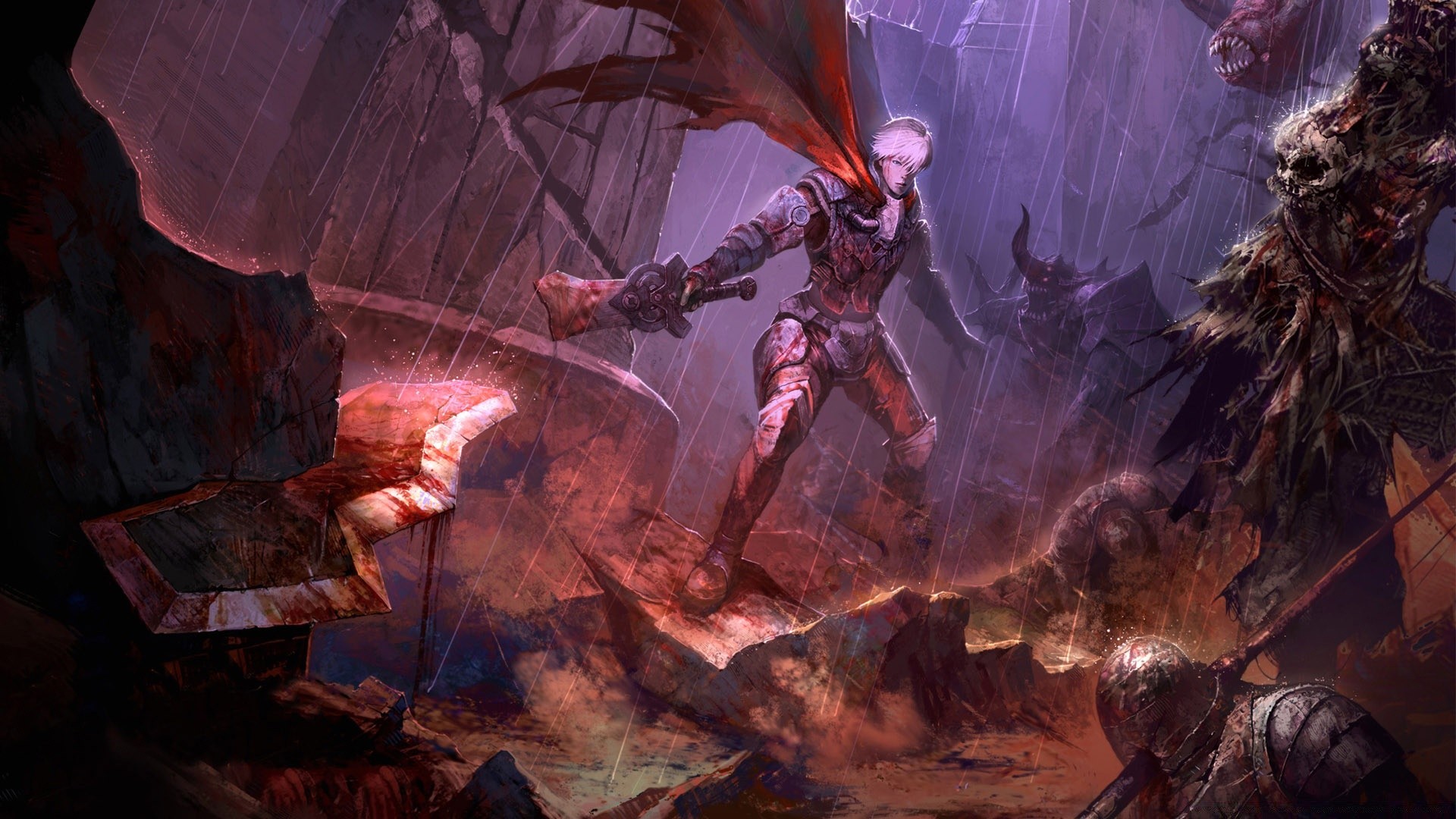 devil may cry flamme rauch kunst erwachsener malerei mann