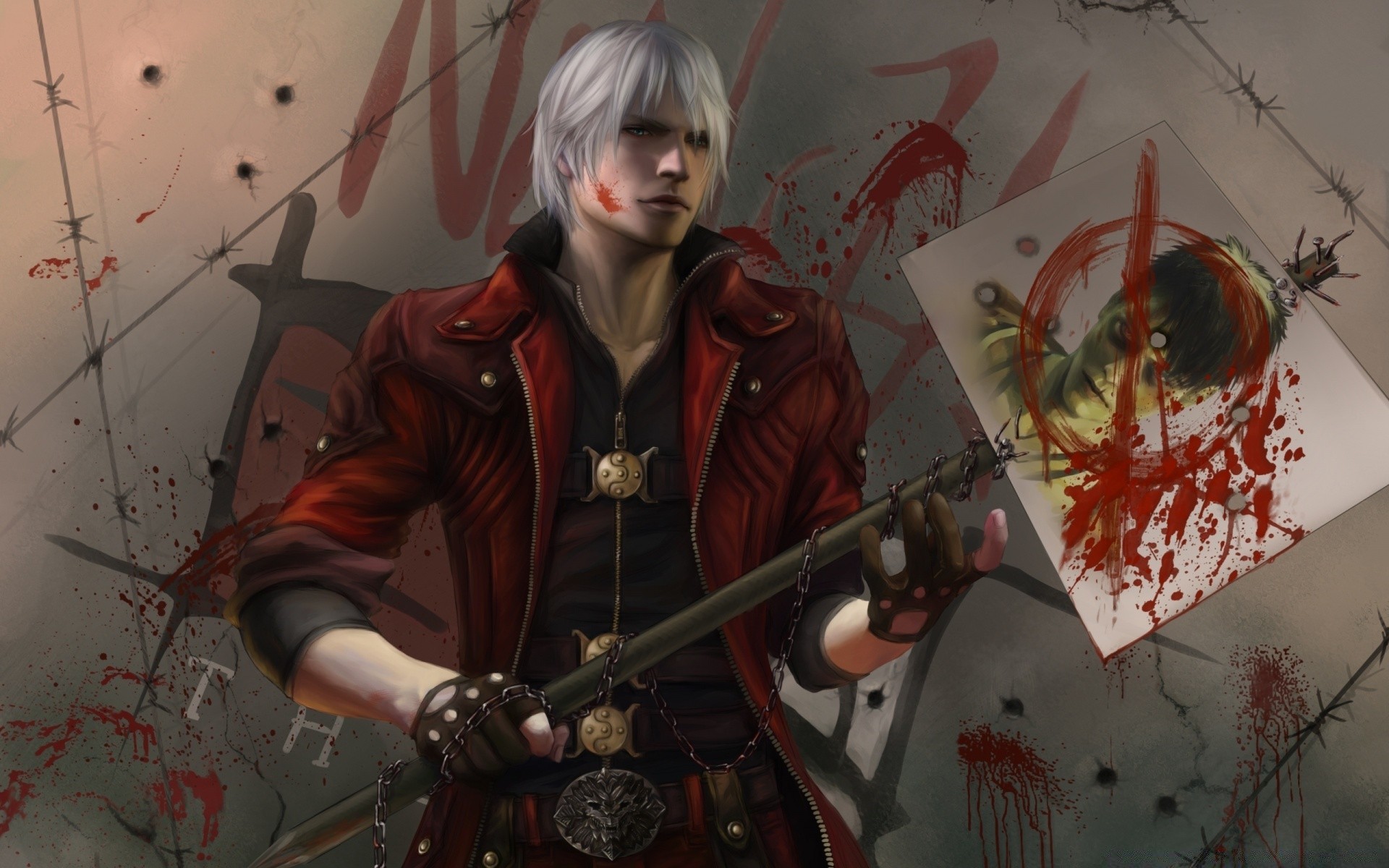 devil may cry da solo indossare adulto pittura musica festival