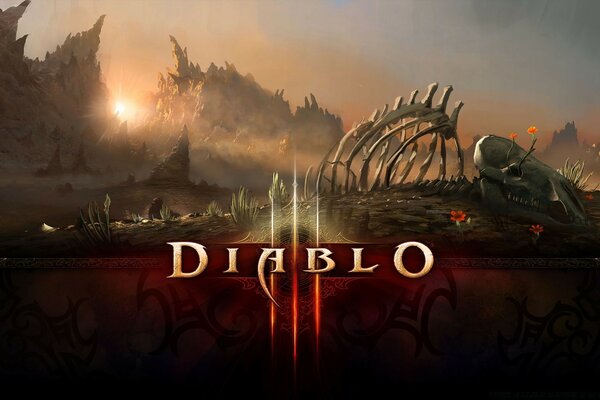 Screensaver for the game Diablo