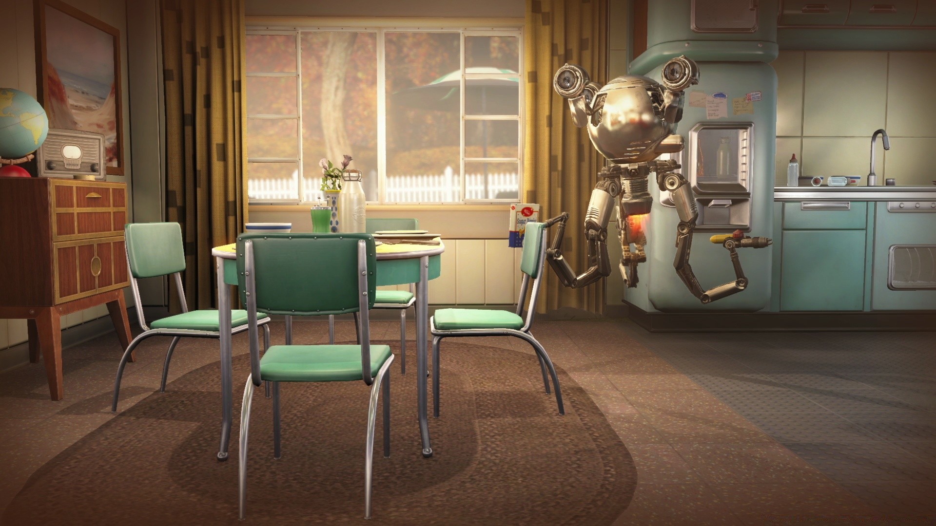 fallout möbel stuhl tabelle zimmer ort drinnen innenarchitektur boden zuhause lampe fenster haus luxus sofa