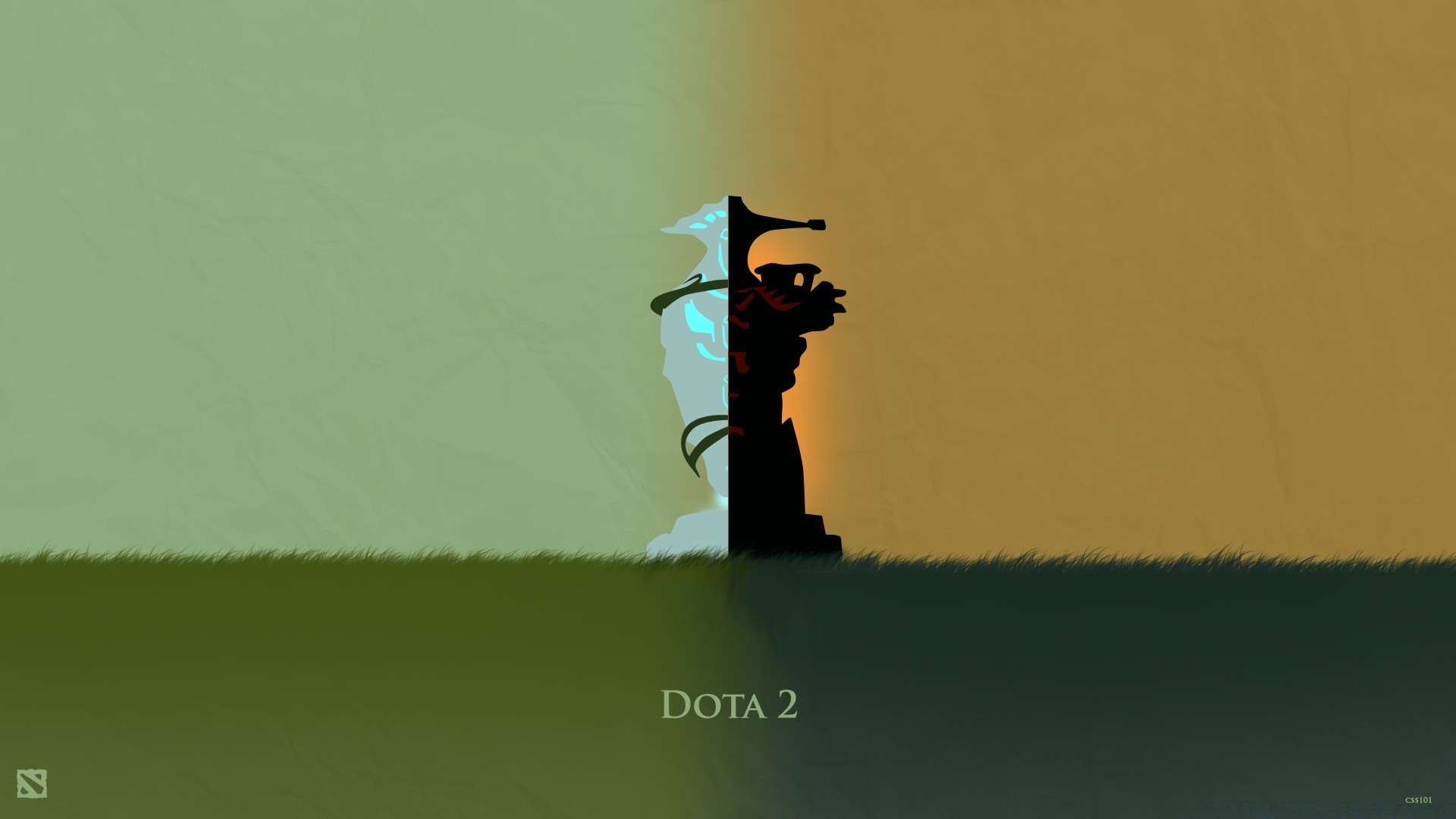 dota silhouette nature coucher de soleil ciel à l extérieur aube soleil paysage