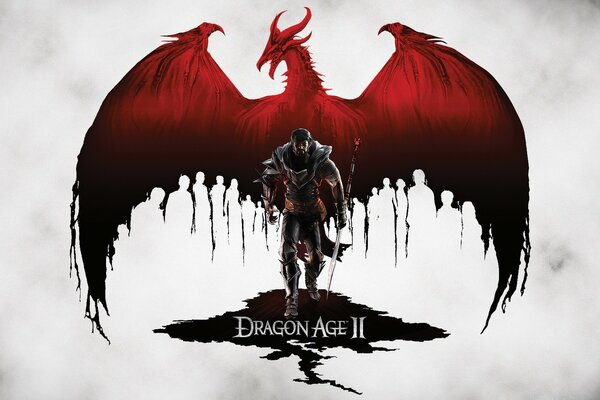 Screensaver for the computer game dragon age II