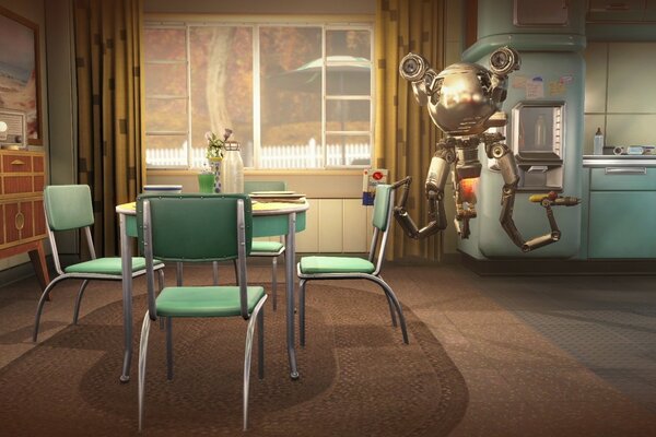 Con il gioco fallout cucina