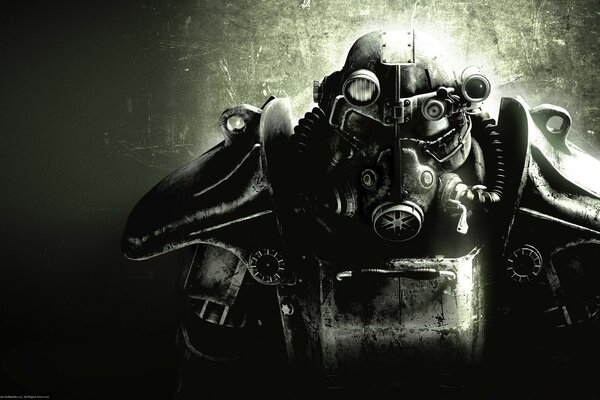 Héroe negro del juego fallout