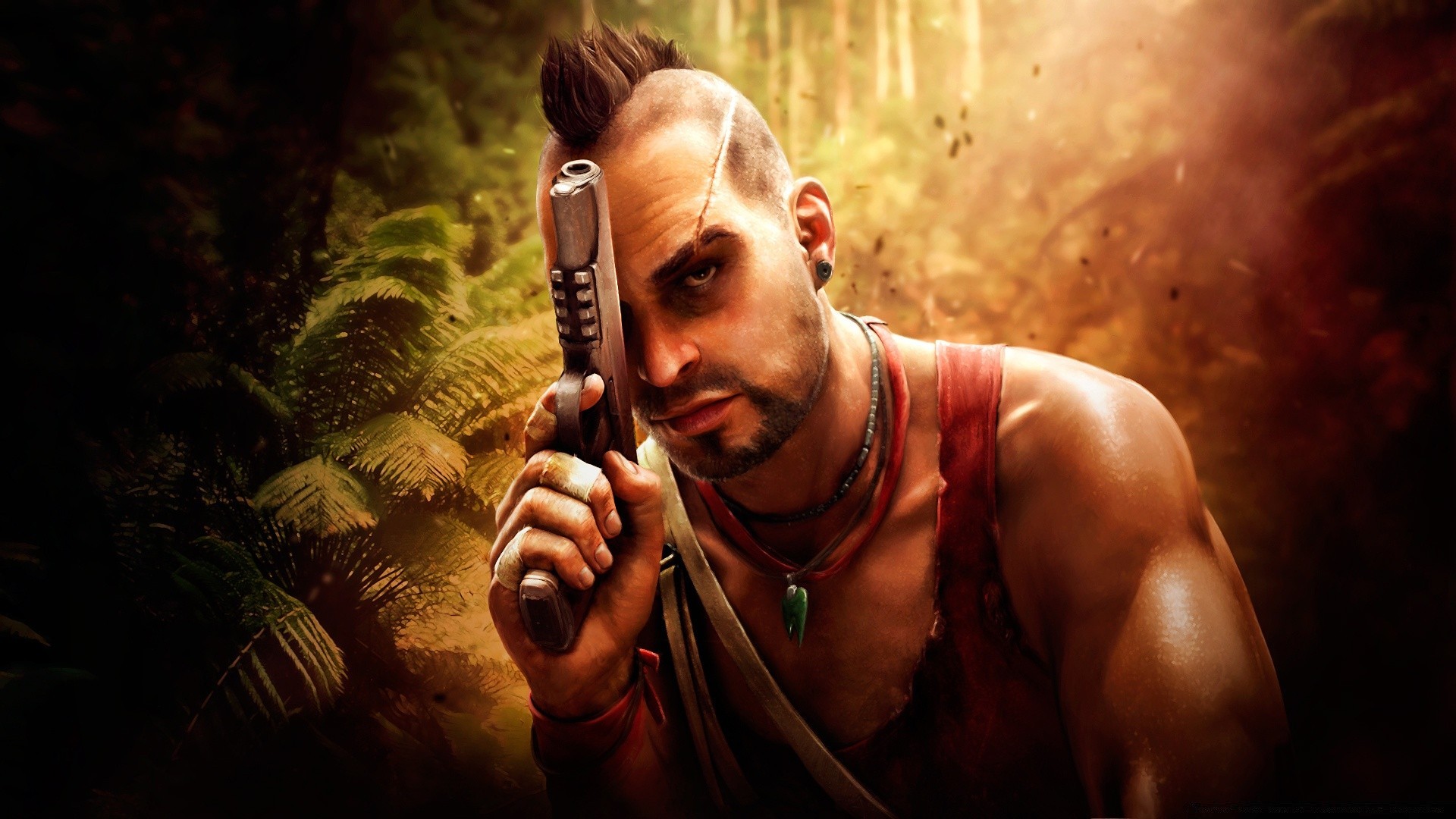 far cry erwachsener allein porträt waffe nackt mann musik dunkel