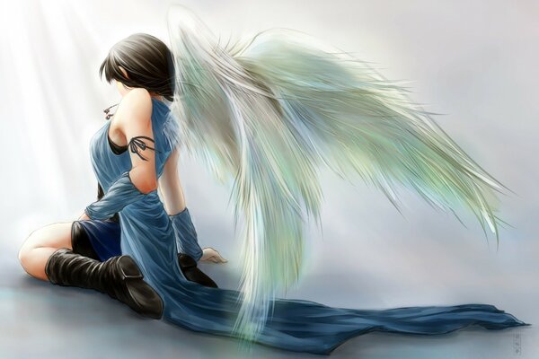 Rinoa heartilly alas de ángel