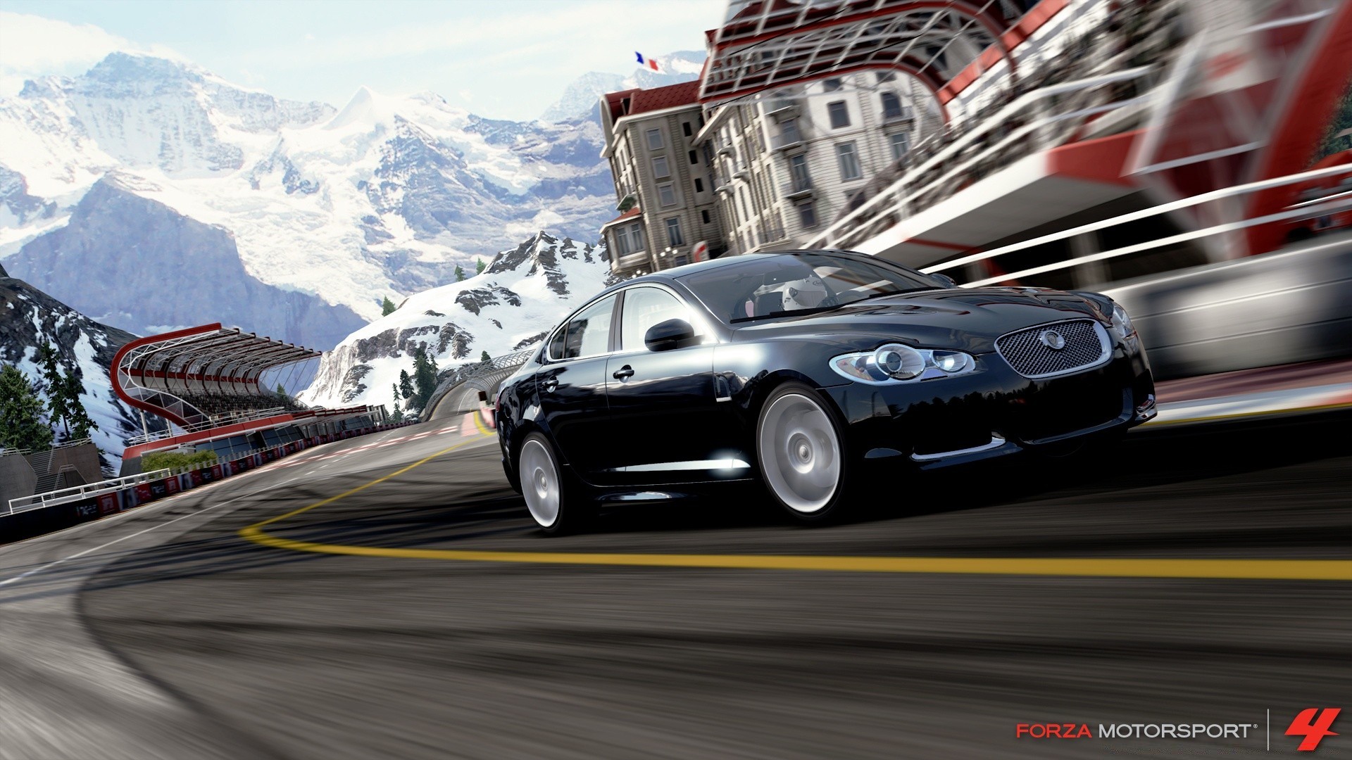 forza motorsport car transportation system vehicle fast road drive hurry traffic race travel blur speed