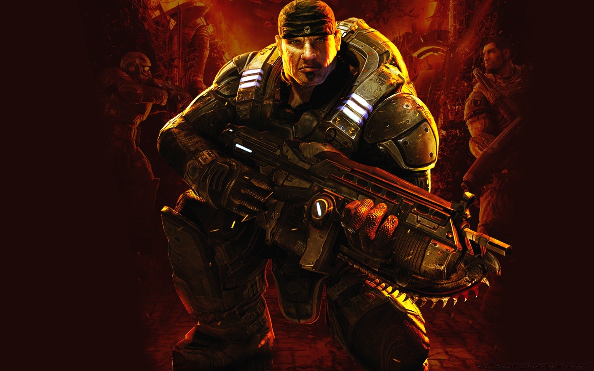 gears of war дулыға бір ересек адам