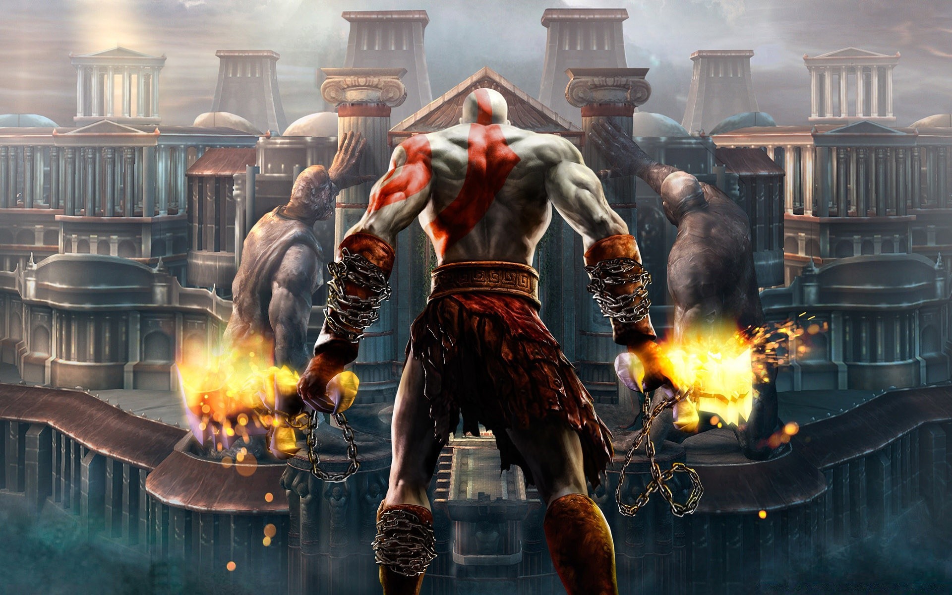 god of war пламя дым фестиваль свет праздник