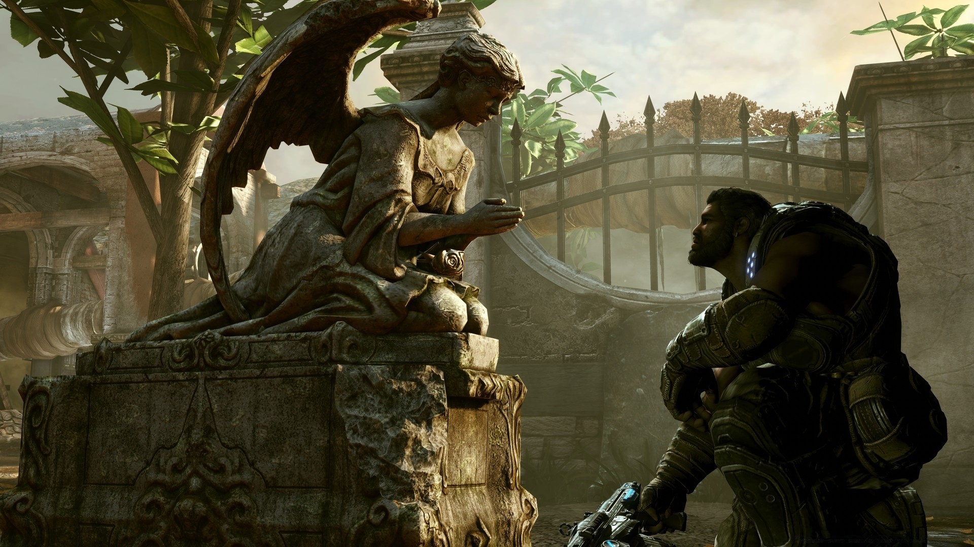 gears of war heykel savaşlar heykel askeri seyahat sanat asker adam ordu yetişkin mimari savaş