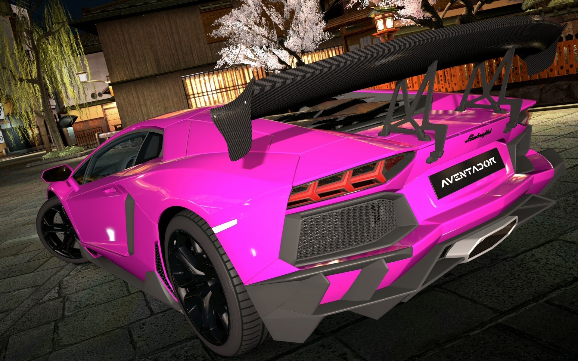 Lamborghini Aventador lp700 4 Pink