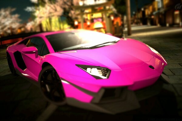 Automotive fashion for pink