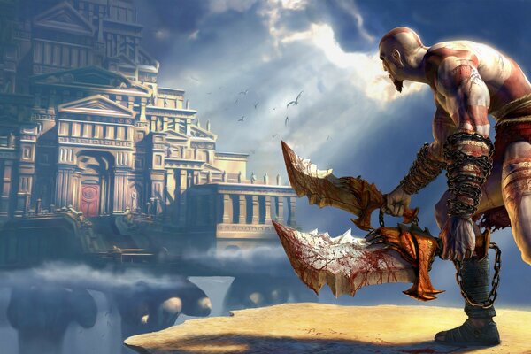 God of war: Um Personagem com dois punhais