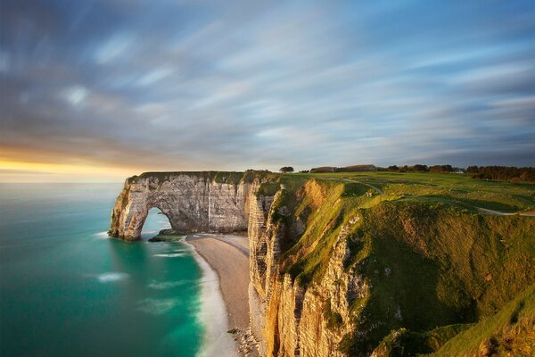 Meer Strand und Meer Landschaft