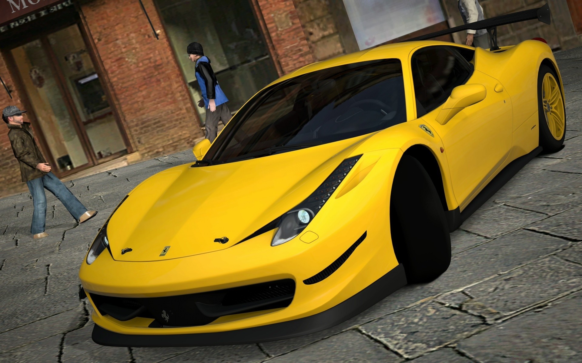 Сделайте желтую игру. Машина желтая. Жёлтая машина игра. Игра с желтой машиной на обложке. Gran Turismo 1 желтая машина.