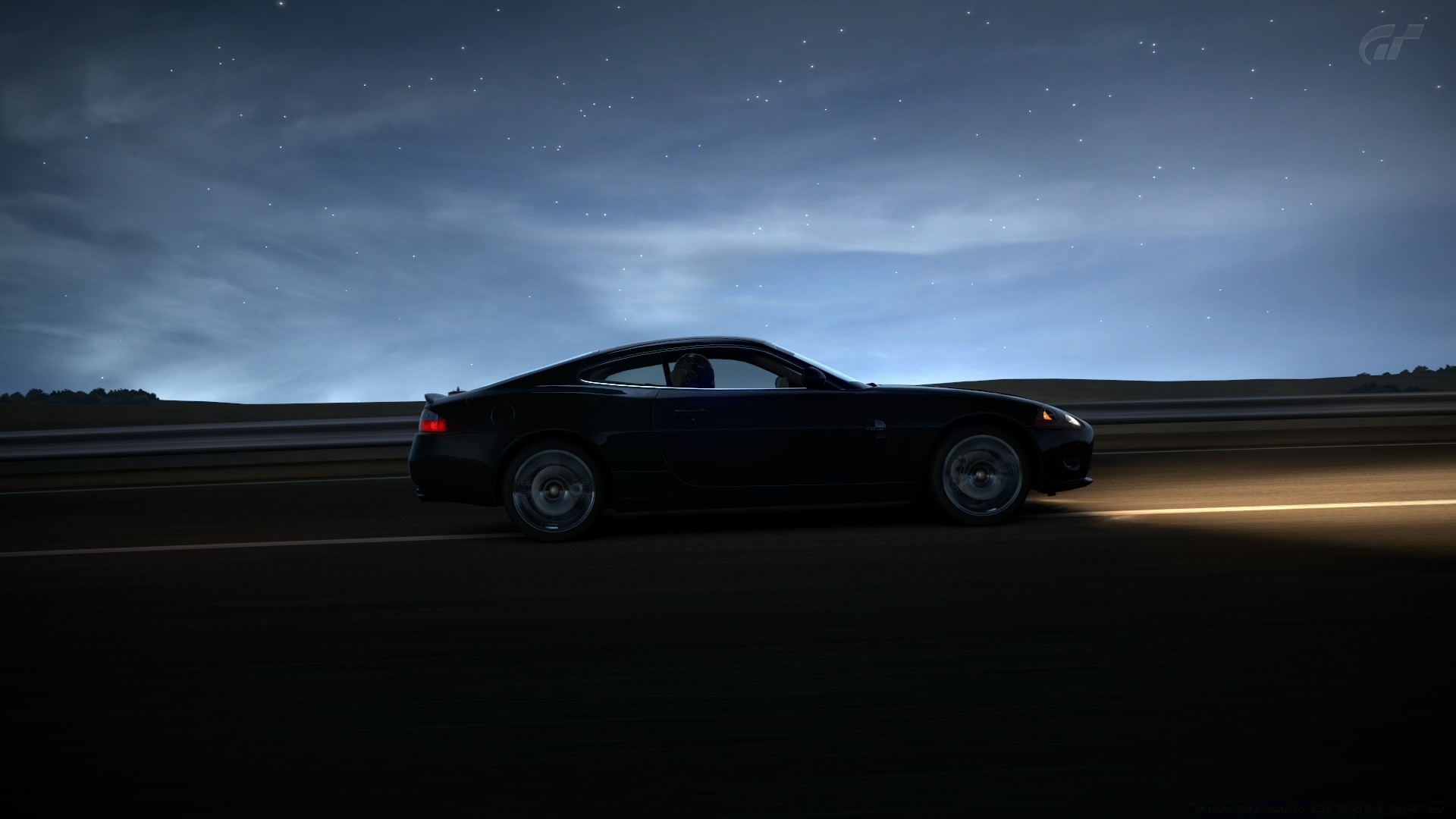 gran turismo car vehicle hurry transportation system action blacktop road noon pavement