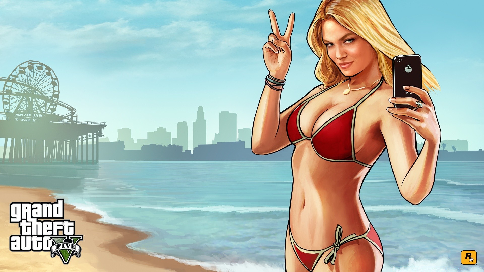 grand theft auto wasser sommer reisen strand tropisch sand meer frau urlaub sexy urlaub entspannung ozean bikini himmel sonne natur