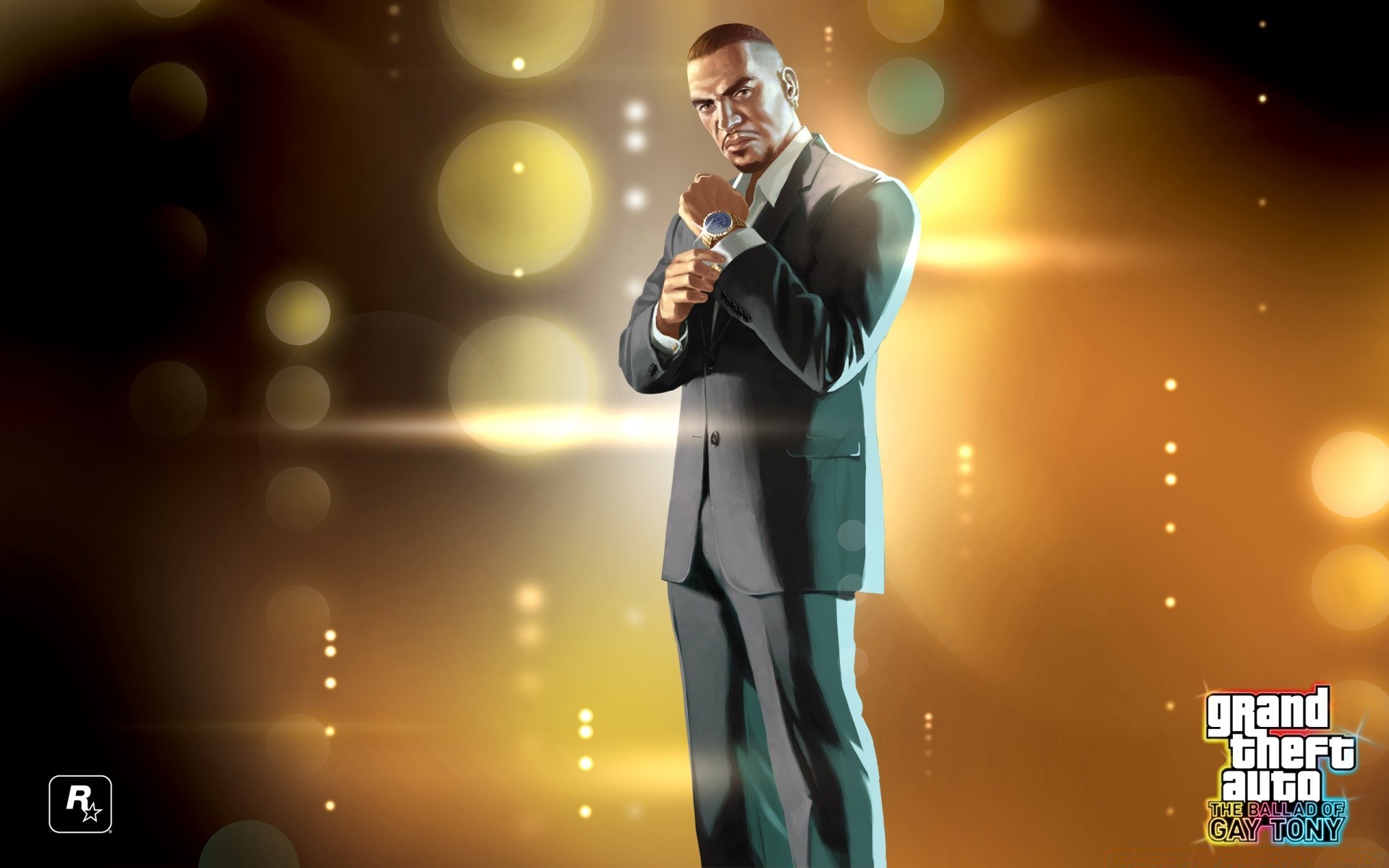 grand theft auto business man illuminated music contemporary