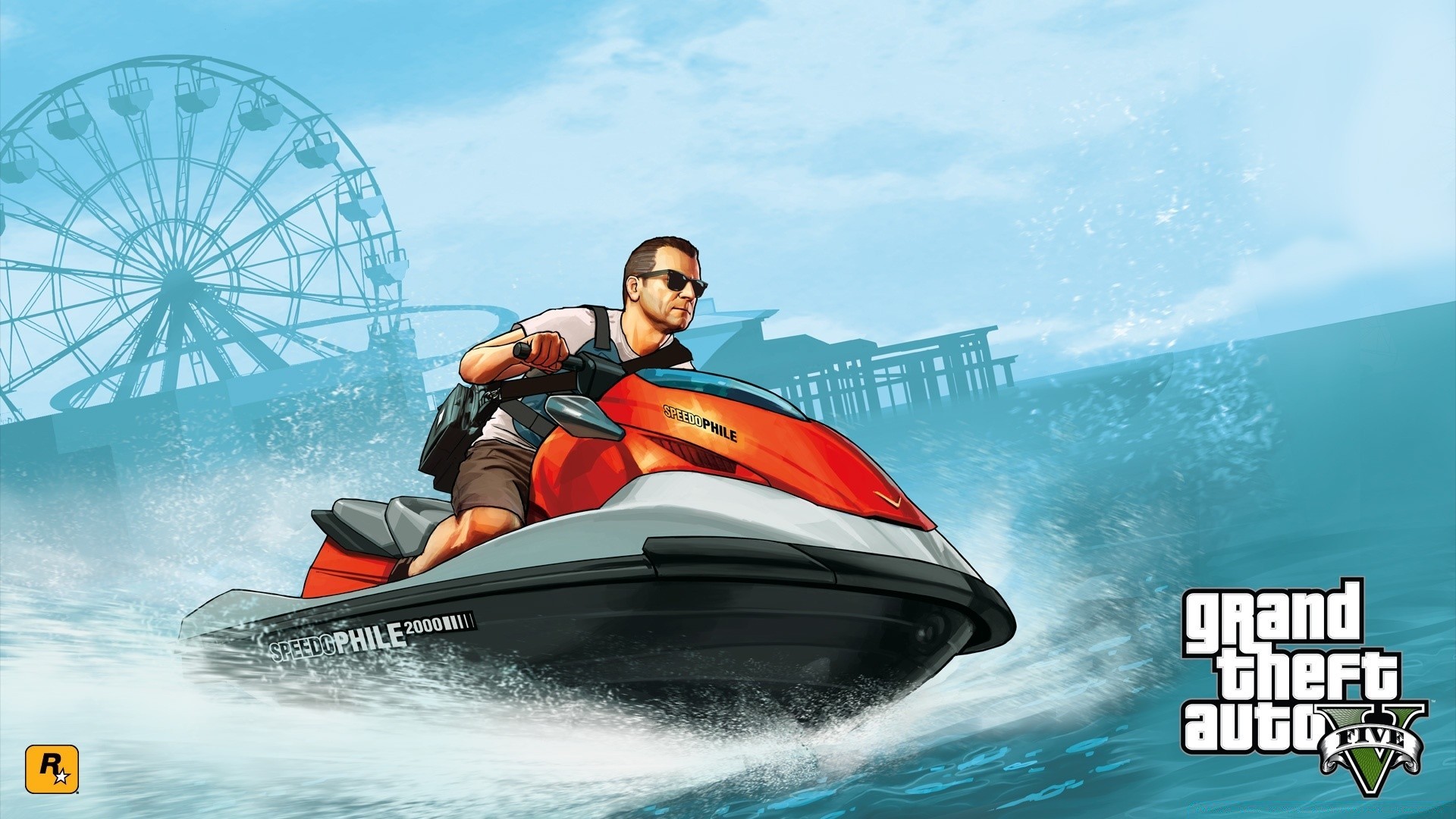 grand theft auto água férias aventura diversão ao ar livre surf viajar férias rápido verão homem