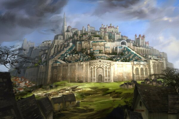 Guild Wars. Architecture of the city