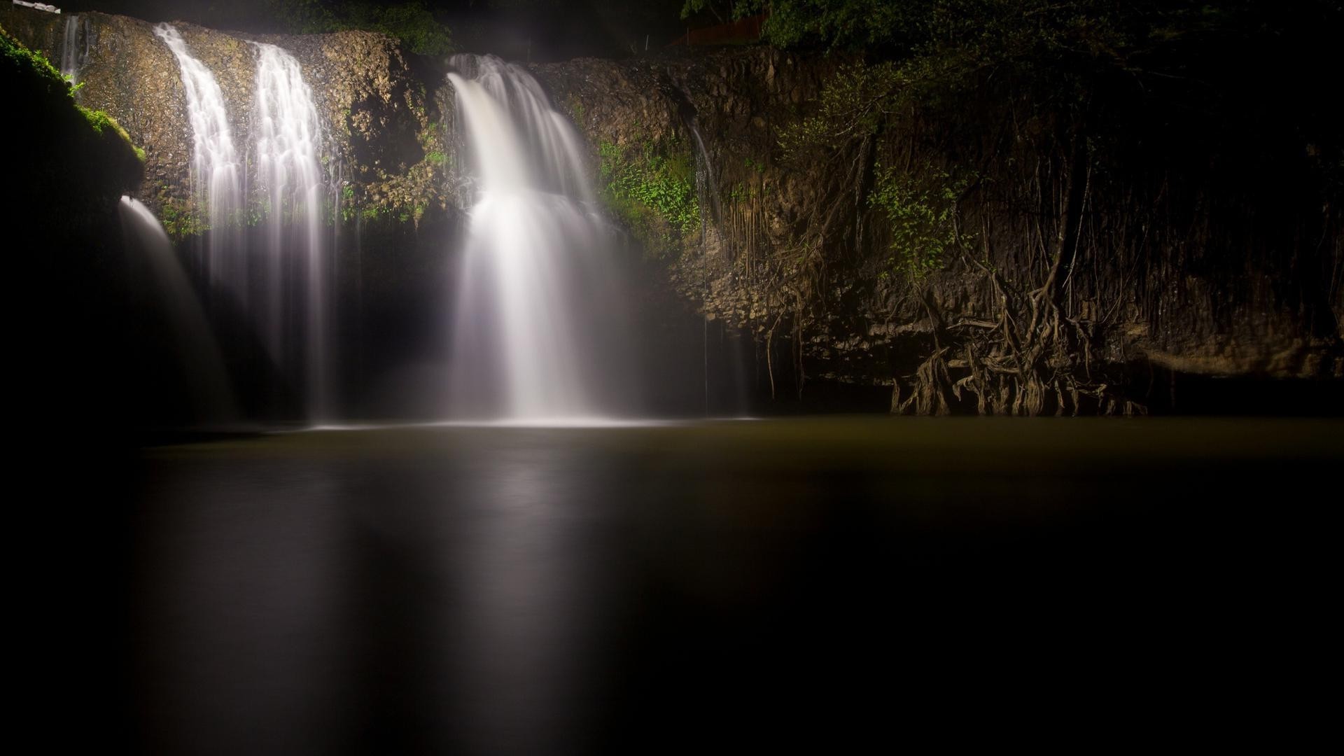 cascate acqua cascata paesaggio fiume luce sfocatura movimento legno albero natura riflessione autunno parco viaggi