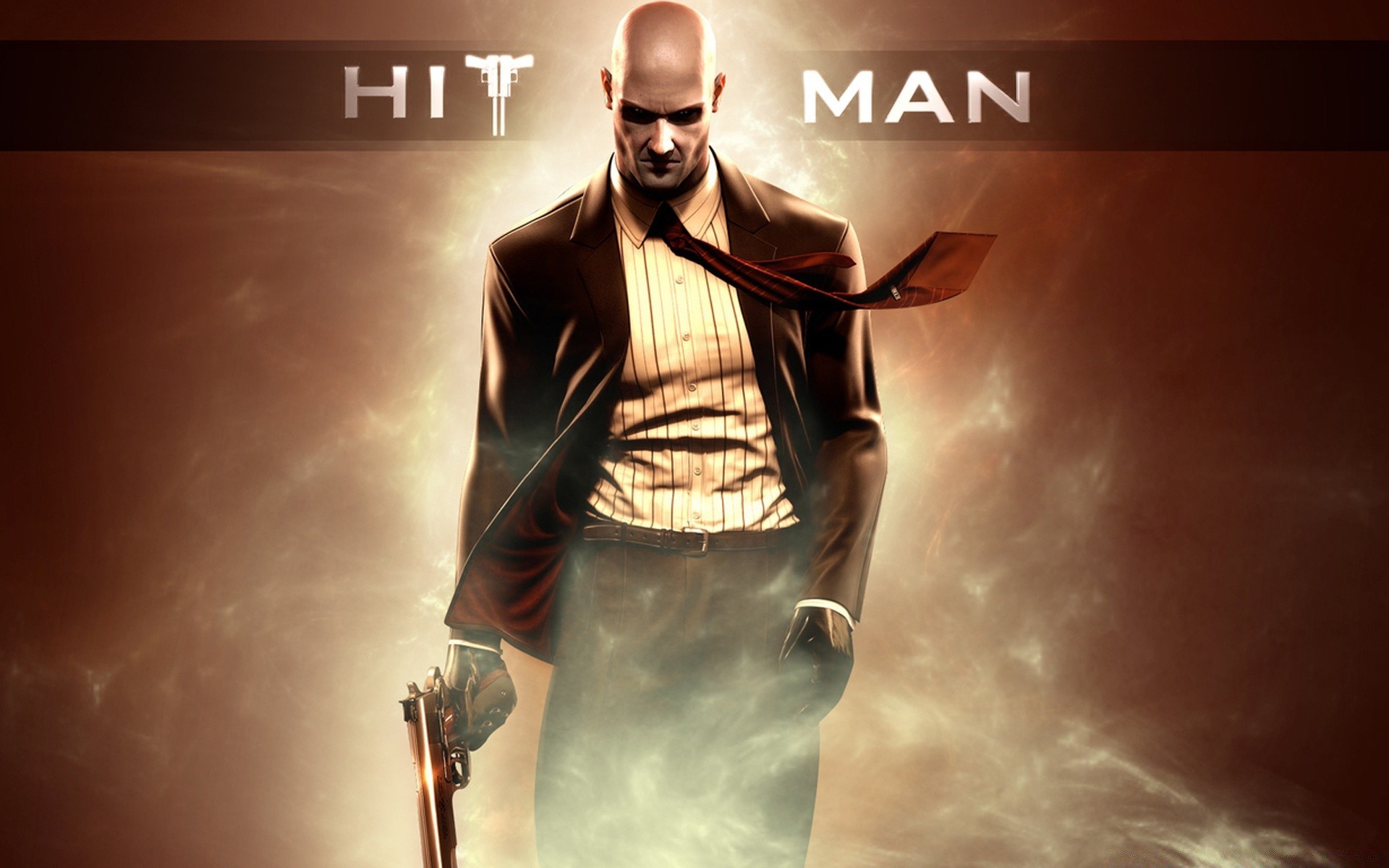 hitman homme fumée à l intérieur musique