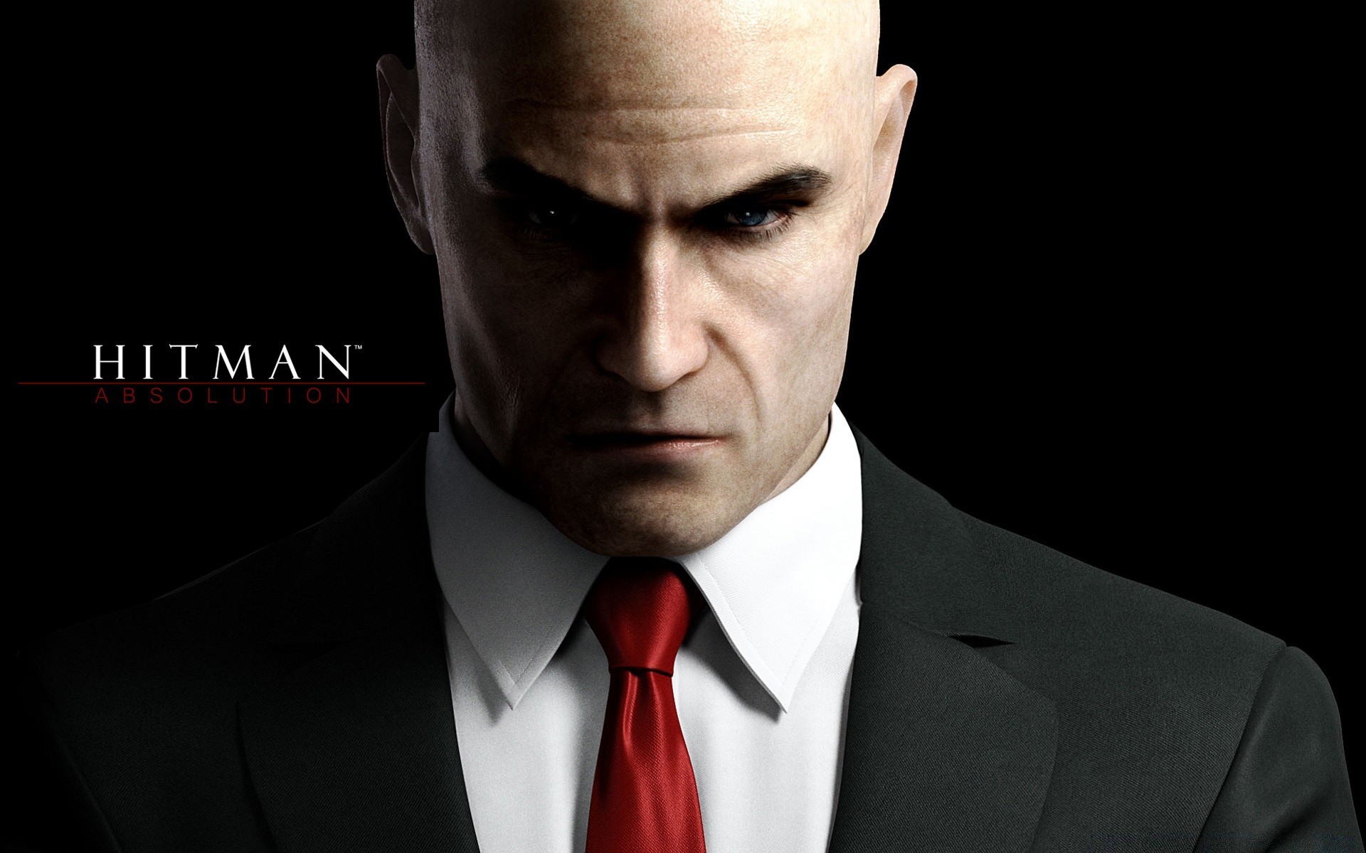 hitman man portrait fine-looking one dark business tie serious intelligence fashion