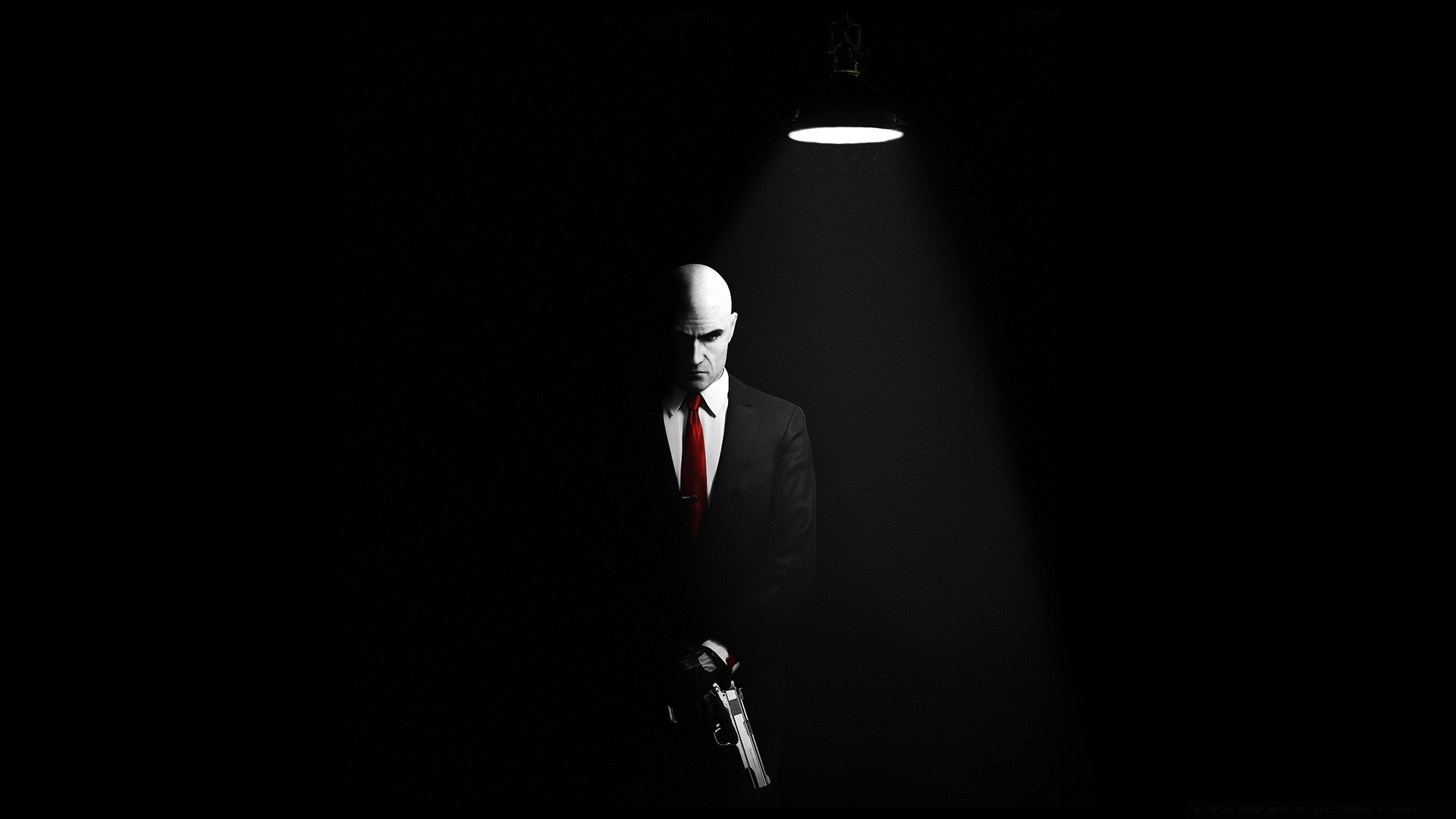 hitman porträt mann spotlight ein leistung bühne licht erwachsener konzert profil geschäft