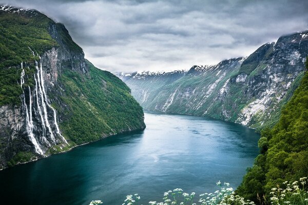 Beautiful nature - mountains and rivers