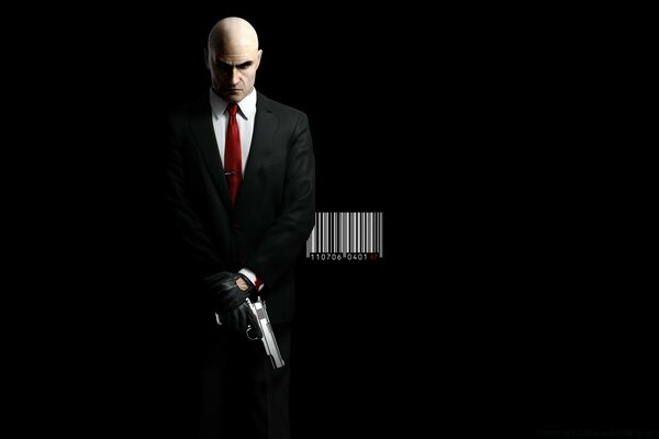 Portrait d un homme nommé Hitman