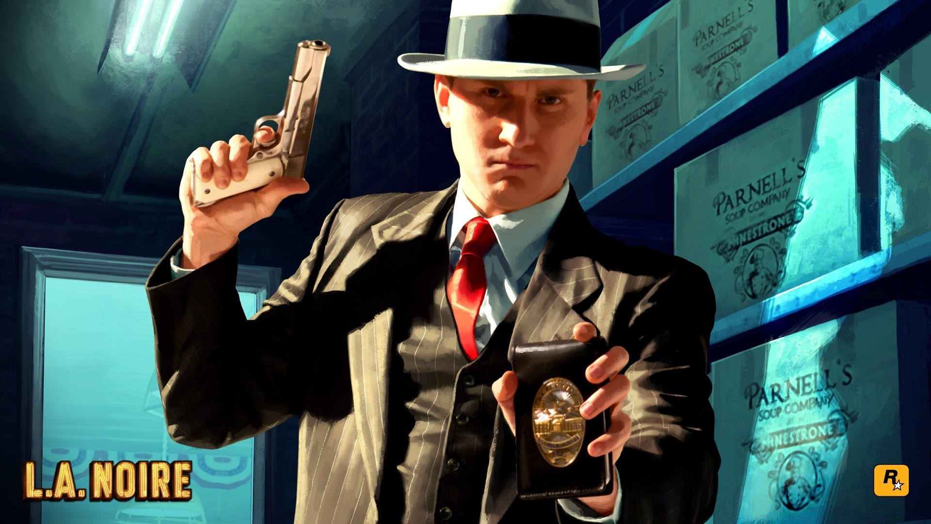 l.a. noire person drinnen geschäft allein erwachsener