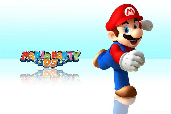 Immagine per il gioco Mario. Mario che corre in avanti