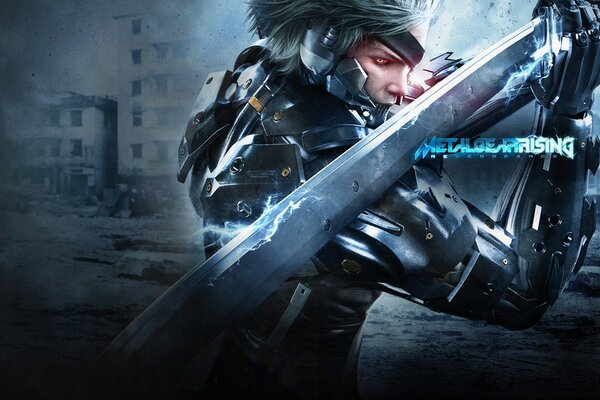 Poster zum Metal Gear Rising Videospiel