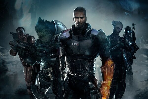 Personajes del juego Mass Effect