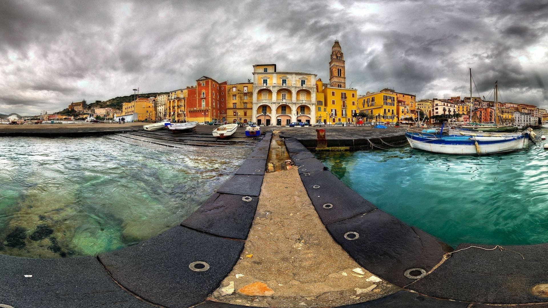 city and architecture water travel sea reflection seashore ocean tourism