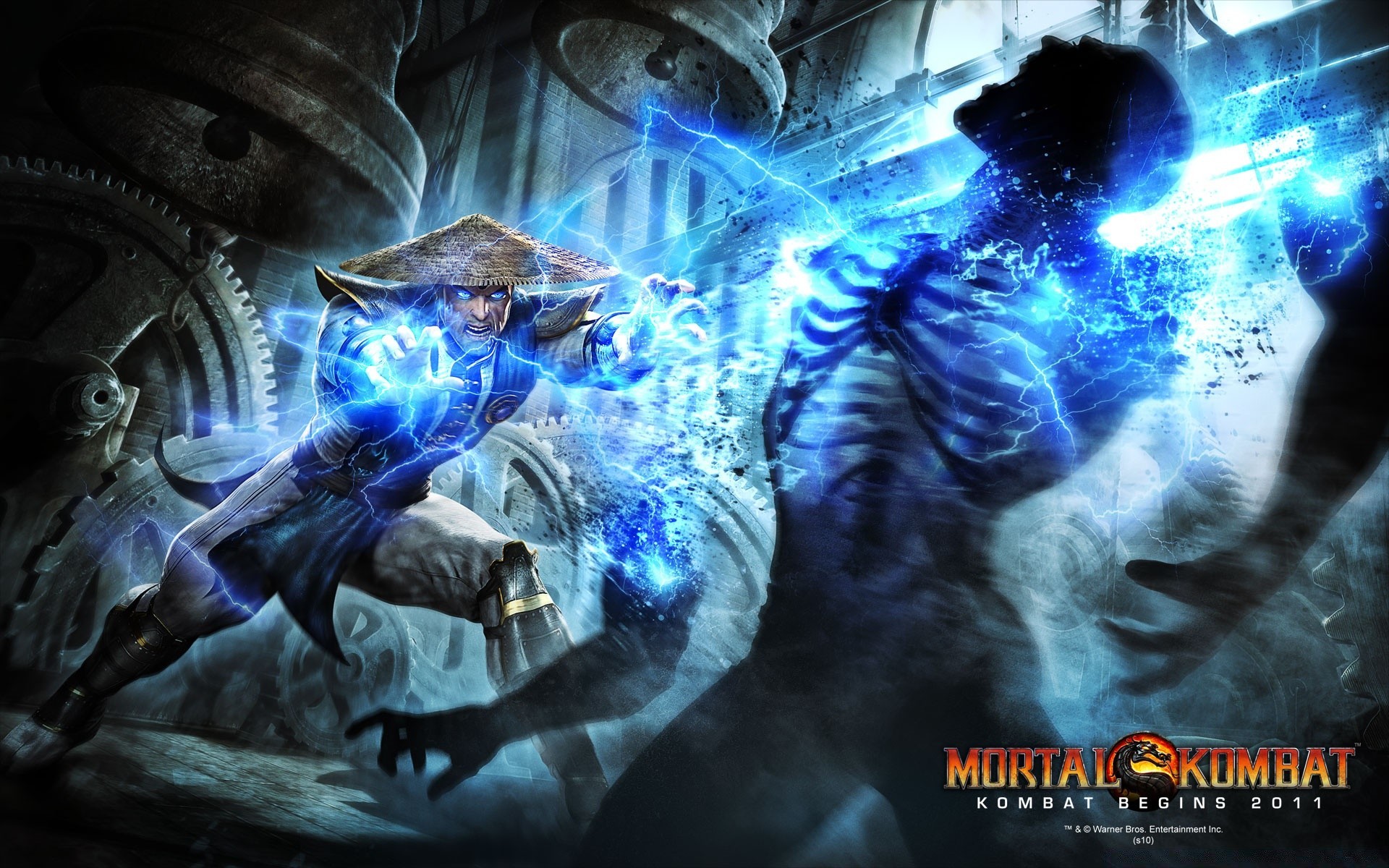 mortal kombat science abstract technology